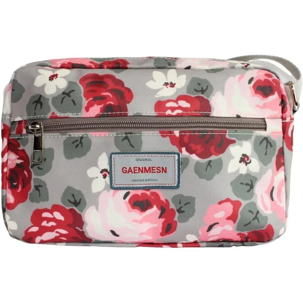 Women Lightweight Oilcloth Crossbody Bag Small Travel Purse
